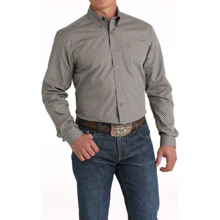 CINCH MEN'S LS CLASSIC SHIRT MODERN FIT #MTW1347114