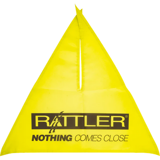 RATTLER BREAKAWAY FLAG - NEON YELLOW 4 PACK