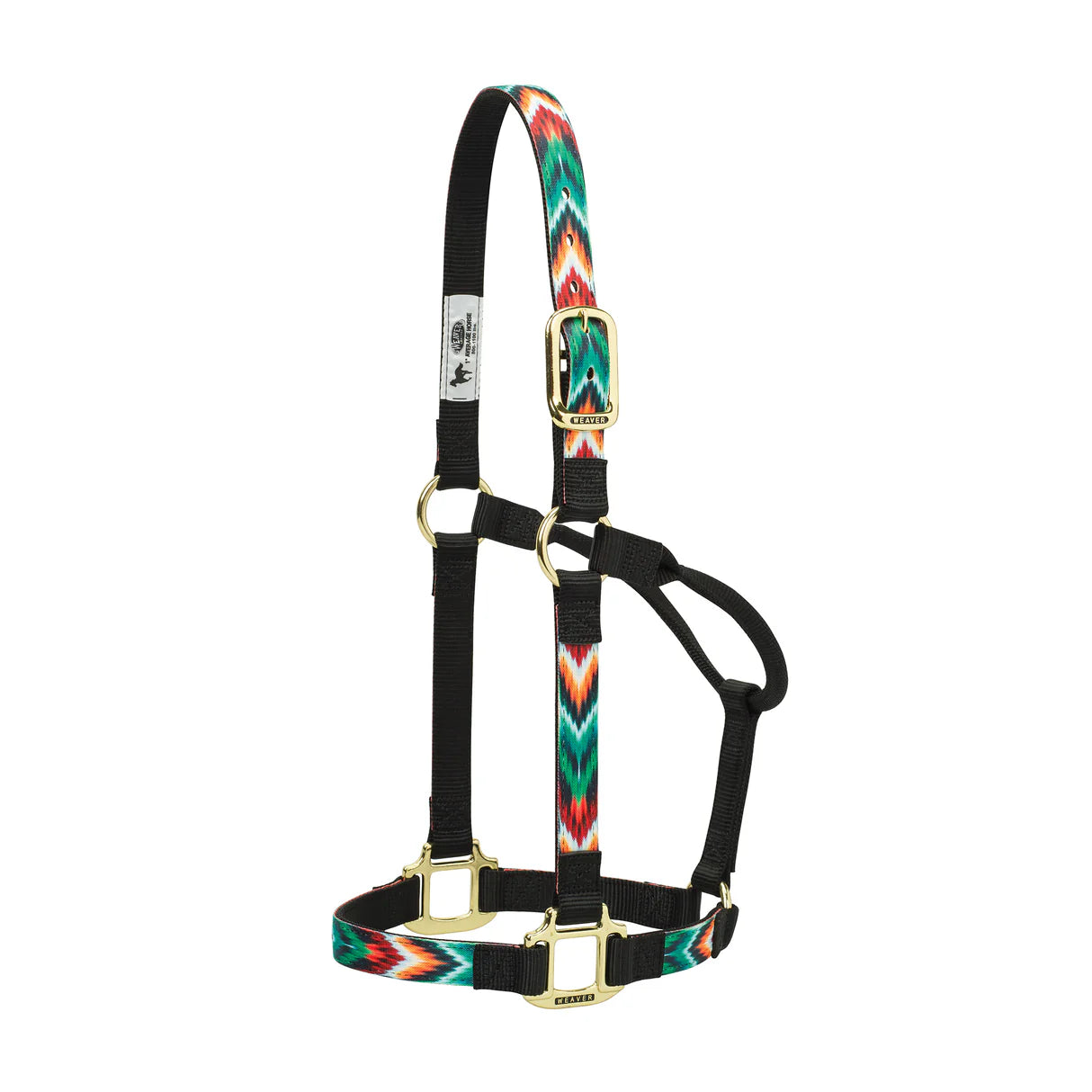 WEAVER PATTERNED NON-ADJUSTABLE HALTER AVERAGE SIZE