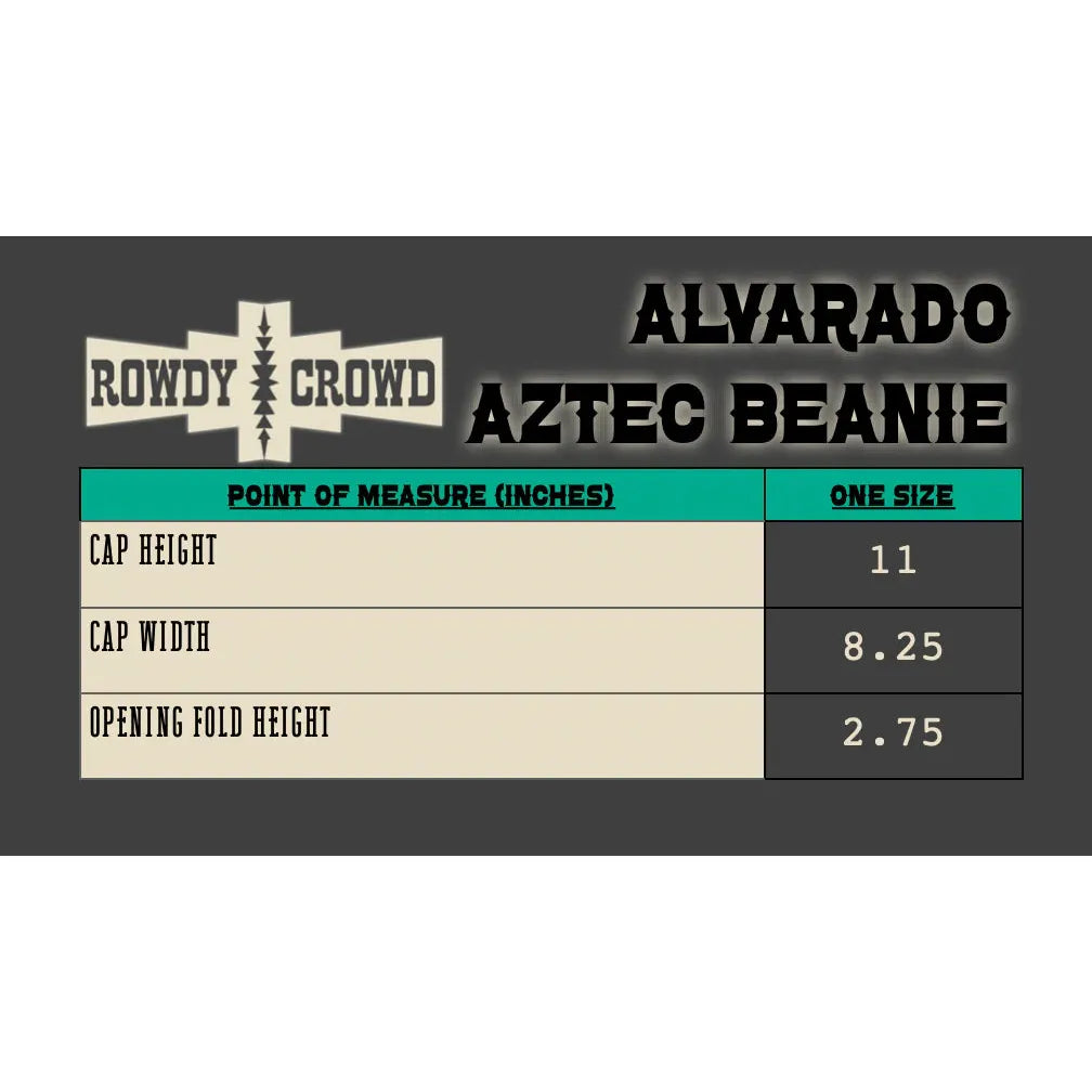 Rowdy Crowd Alvarado Aztec Beanie