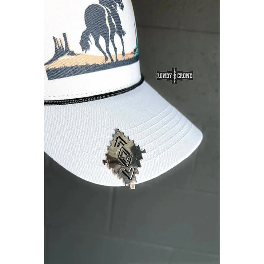 Rowdy Crowd Poppy Aztec Hat Pin