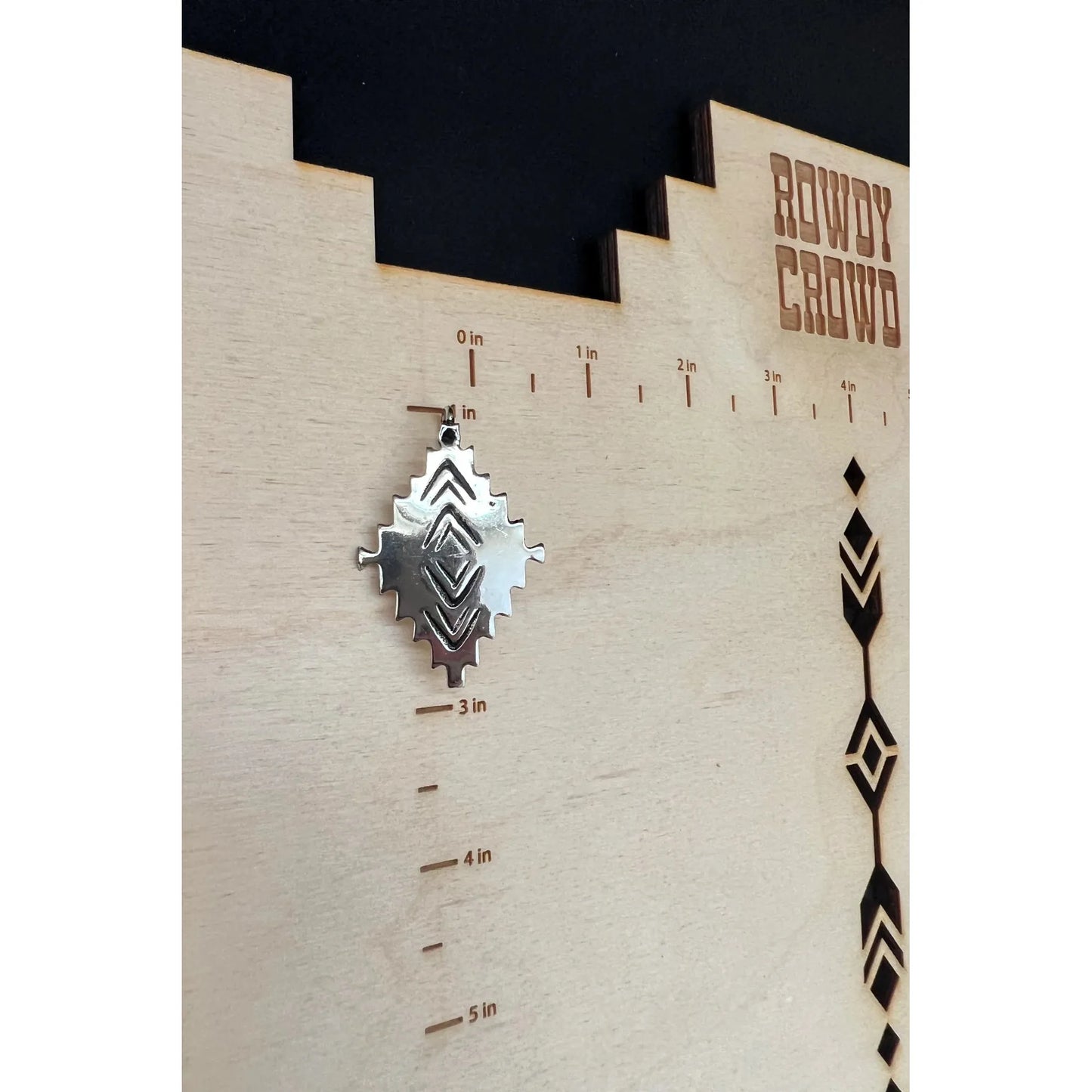 Rowdy Crowd Poppy Aztec Hat Pin