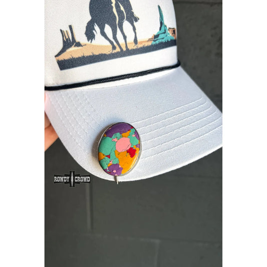 Rowdy Crowd Bonnaroo Hat Pin