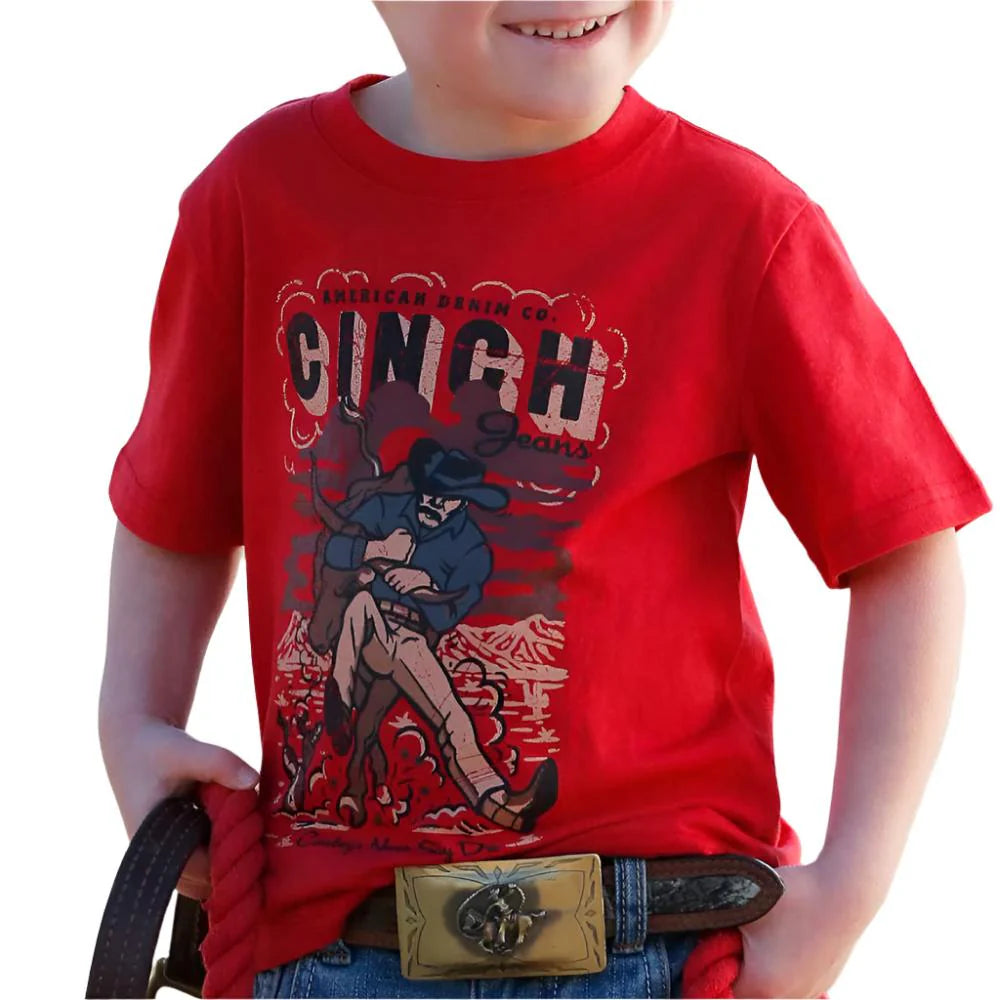 CINCH BABY STEER WRESTLER TEE #MTK7672059