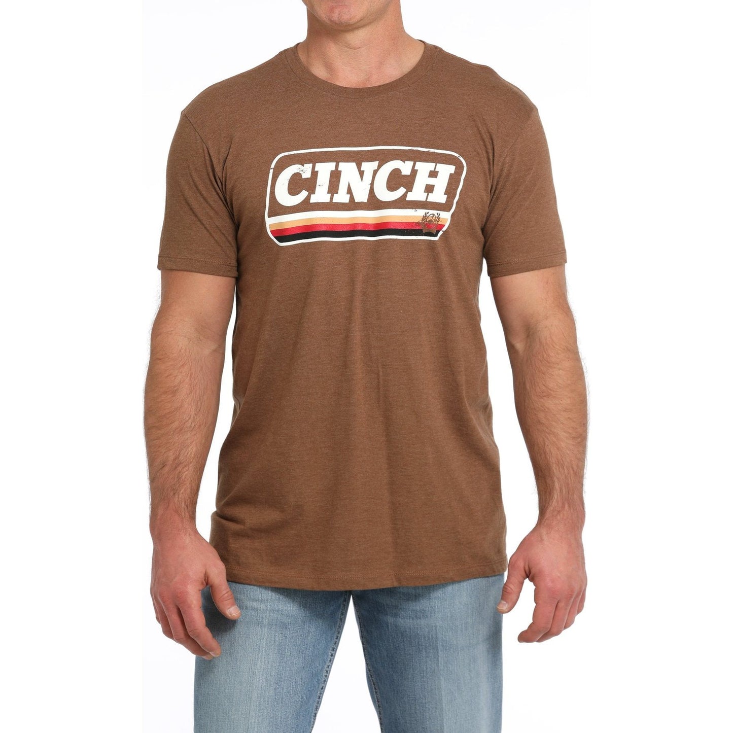 MEN'S CINCH TEE - BROWN #MTT1690648