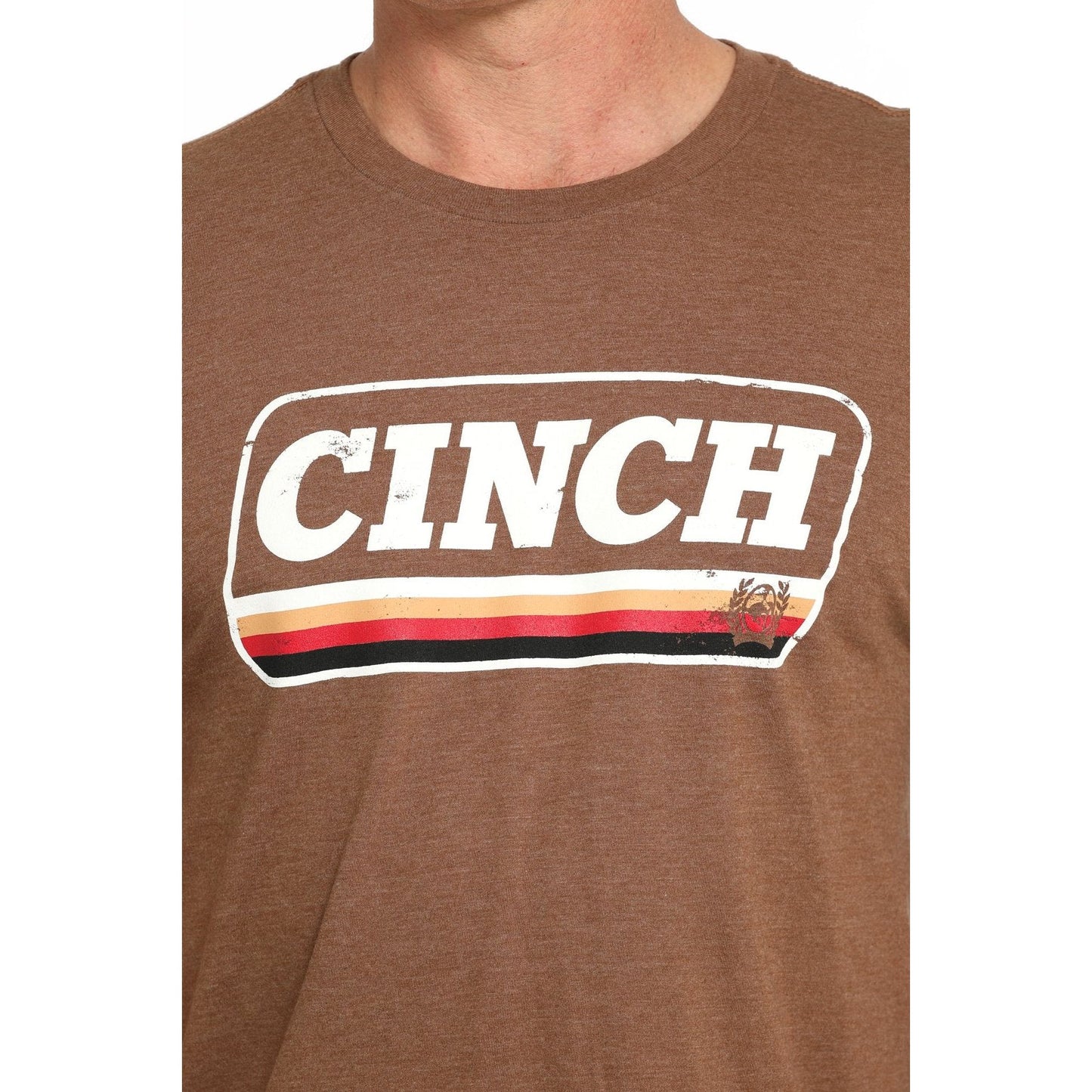 MEN'S CINCH TEE - BROWN #MTT1690648