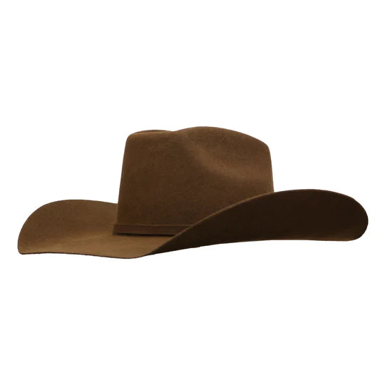 Ariat Mens 2X Wool Two Cord Hatband Pin Felt Hat #A7520247