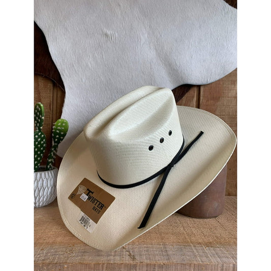TWISTER YOUTH STRAW WESTERN HAT - NATURAL #T7102048
