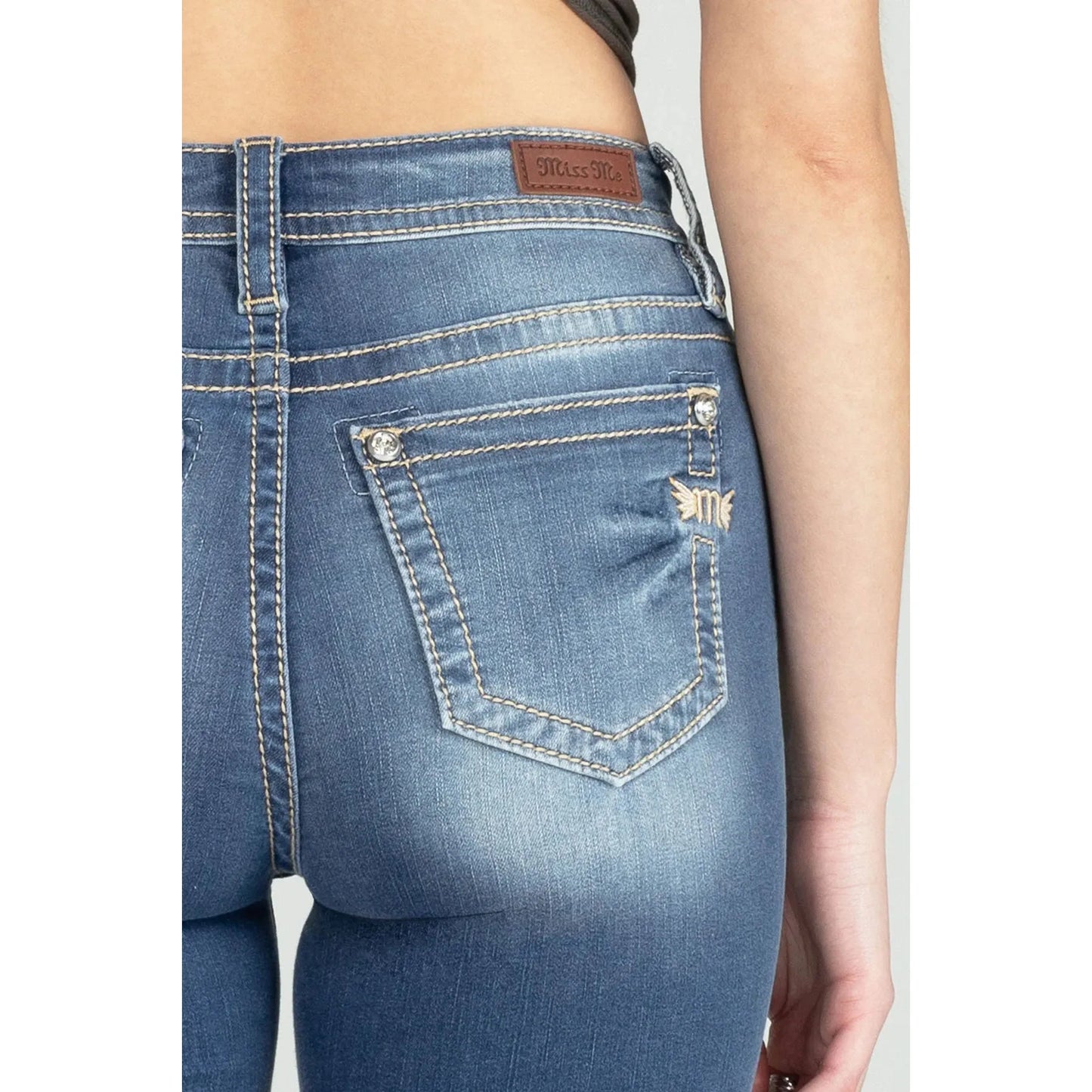 Miss Me Classic Flared Denim #H3636F72