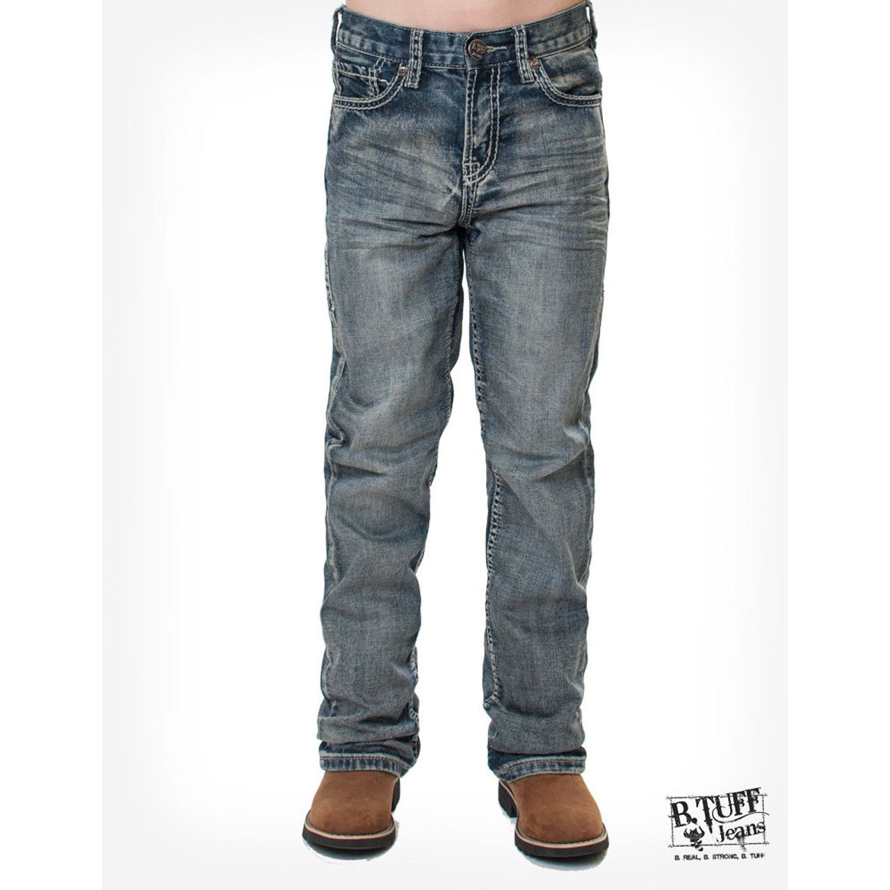 B. Tuff Jeans Boy's Steel