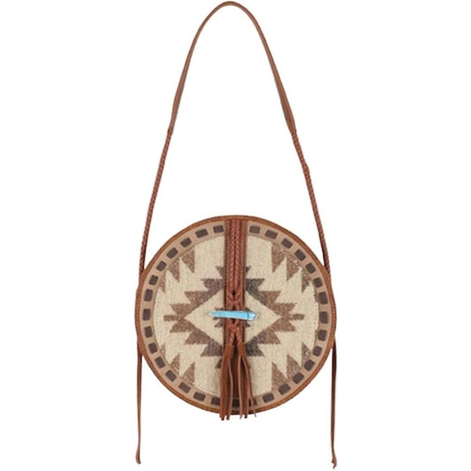 JUSTIN WOMEN'S SOUTHWESTERN CANTEEN BAG