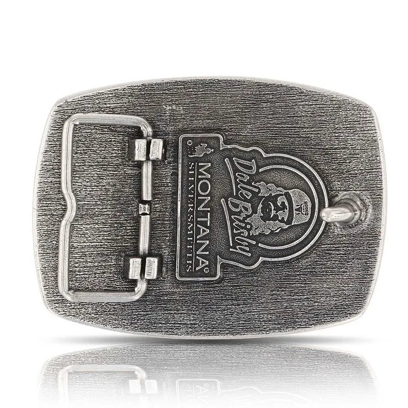 Montana Silversmiths Dale Brisby Super Puncher Longhorn Buckle (A810DBT)