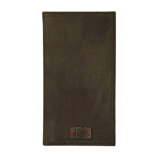 Justin Men's Dark Khaki Brown Rodeo Wallet 2030767W5