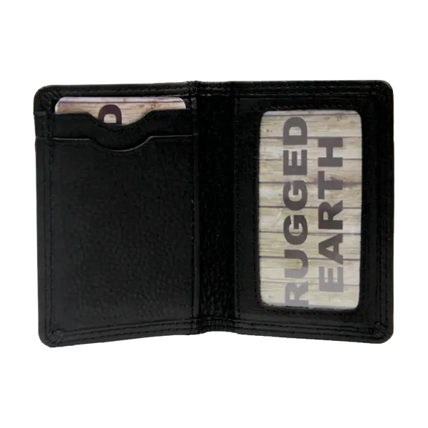 Rugged Earth Wallet Black 880021 or Brown 990021
