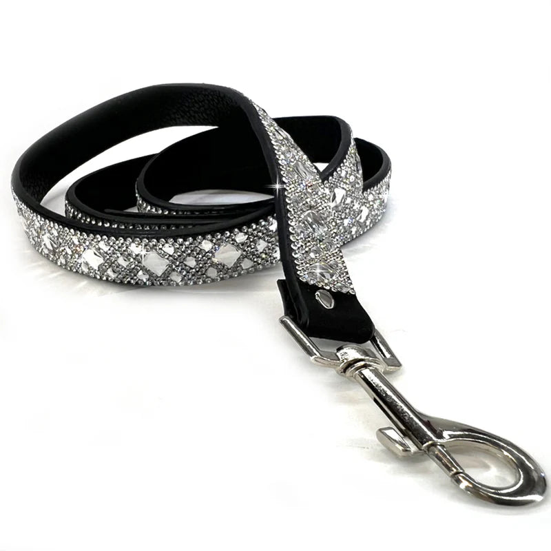 DIAMONDS IN THE RUFF DOG LEASH