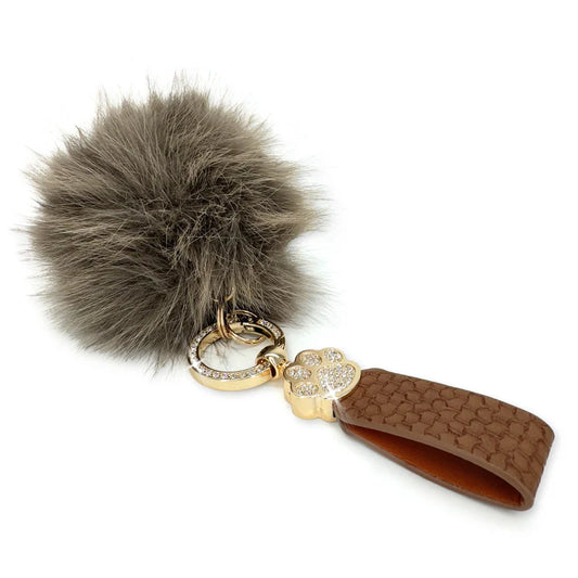 FAUX FUR FANTASY - PENDANT KEYCHAIN