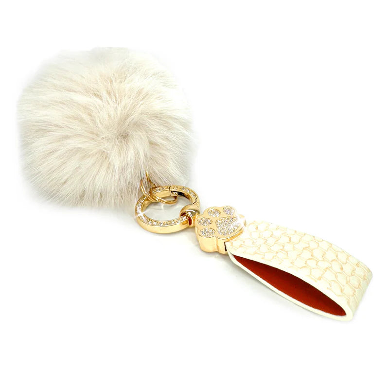 FAUX FUR FANTASY - PENDANT KEYCHAIN