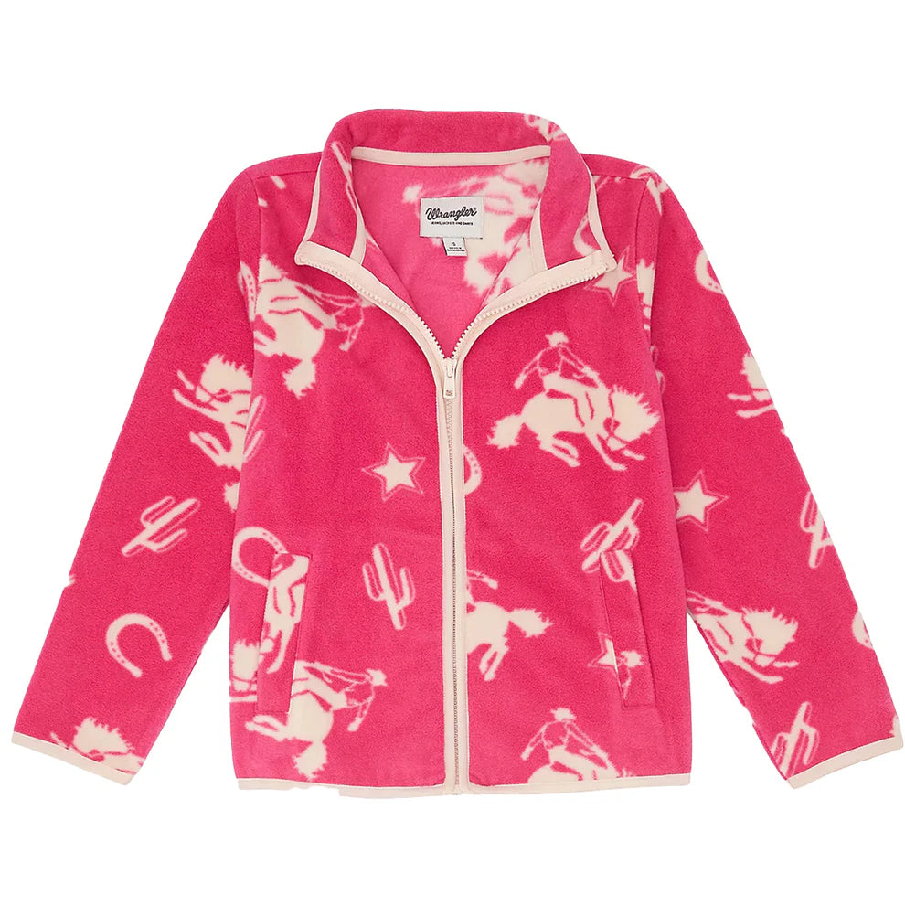 GIRL'S ICONS FLEECE FULL ZIP JACKET #112355922