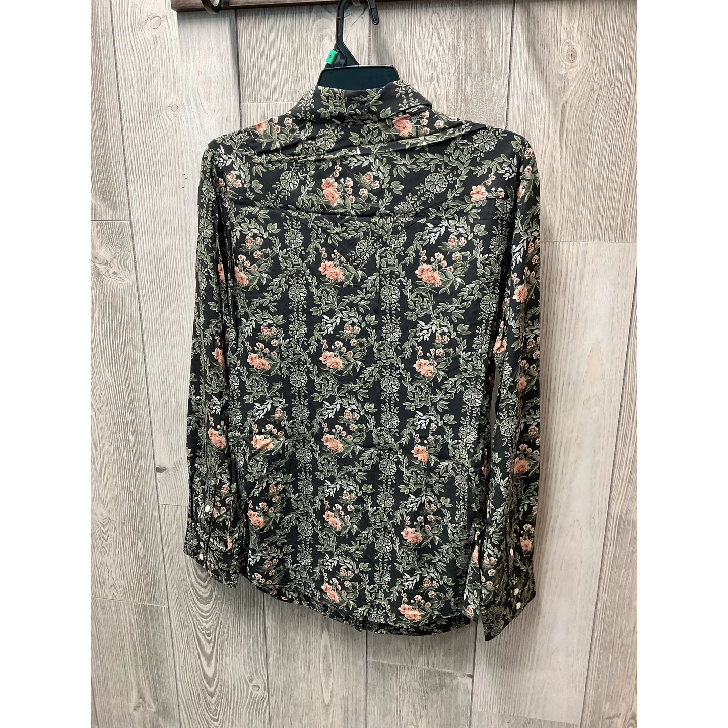 Wrangler floral ladies button up shirt 112361192