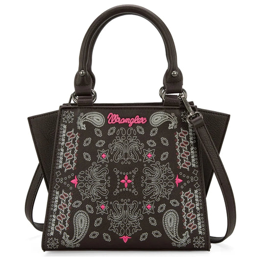WRANGLER PAISLEY MINI CROSSBODY SATCHEL - MULTIPLE COLOURS WG134-8012