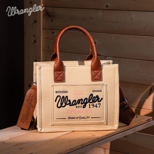 Vintage Wrangler Canvas Tote//Crossbody WG136-8120S