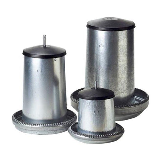 Chick’a Galvanized Chick Feeder 5L