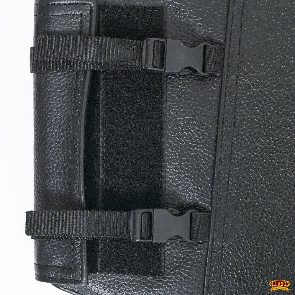 HILASON Equestrian Protective Vest - Leather