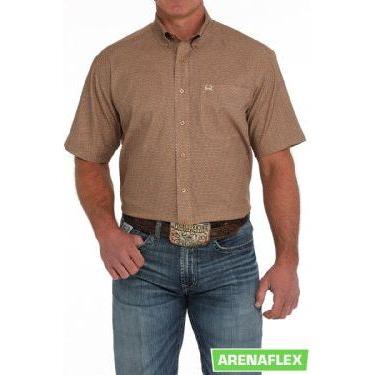 Cinch Men's Geometric ArenaFlexShort Sleeve MTW1704147