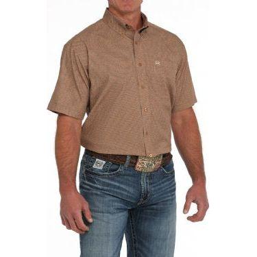 Cinch Men's Geometric ArenaFlexShort Sleeve MTW1704147