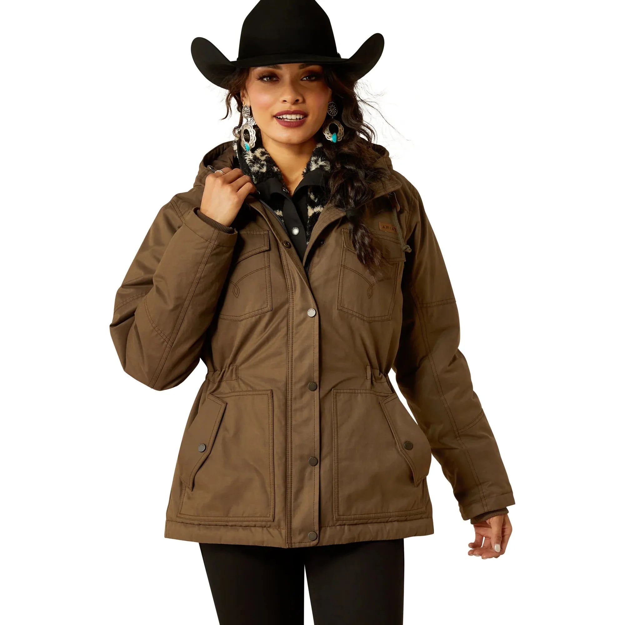 Ariat Ladies Parka, Grixxly 2.0, Banyan Bark 10052433