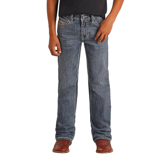 ROCK & ROLL Boy’s Jean - BB GUN, Regular Fit, BOOTCUT, RAISED DENIM, BB0BD06121