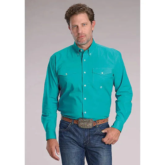 Roper Men’s Long Sleeve Western Button Shirt 3-01-365-4201