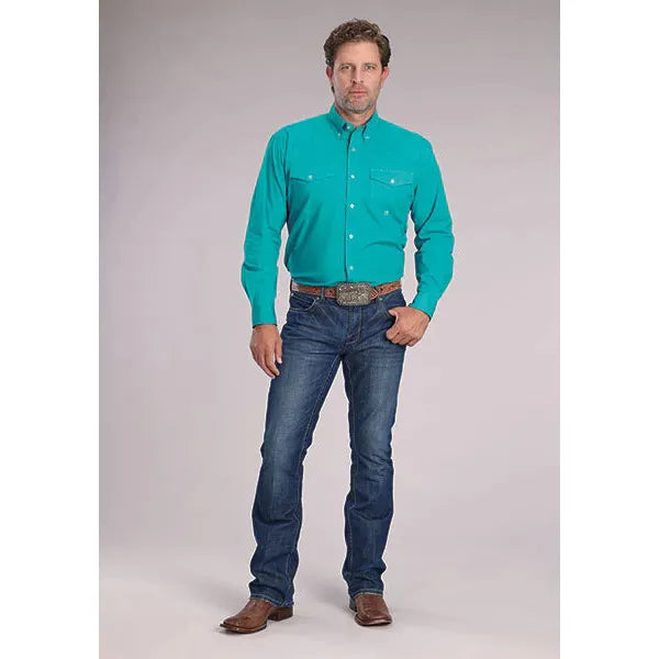 Roper Men’s Long Sleeve Western Button Shirt 3-01-365-4201