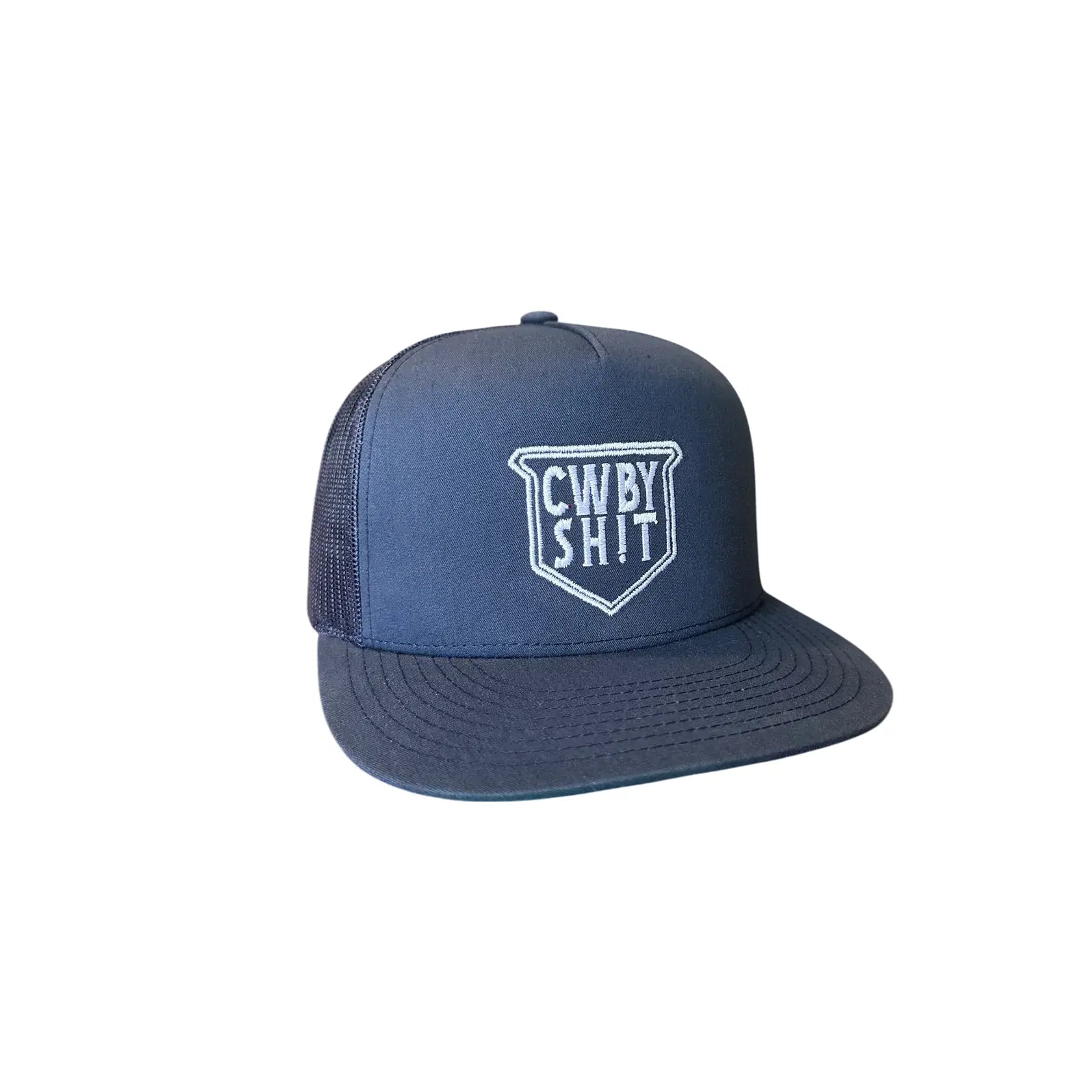 Cowboy Sh*t - Men’s Ball Cap, “The Cardston”, Navy, Snapback, Flat Brim 238