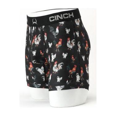 CINCH MEN'S 6” BOXER BRIEFS - Rooster MXY6002032