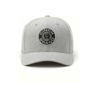 Cinch Men’s Ball Cap, Heather Grey w/ Patch, FlexFit MCC0627784