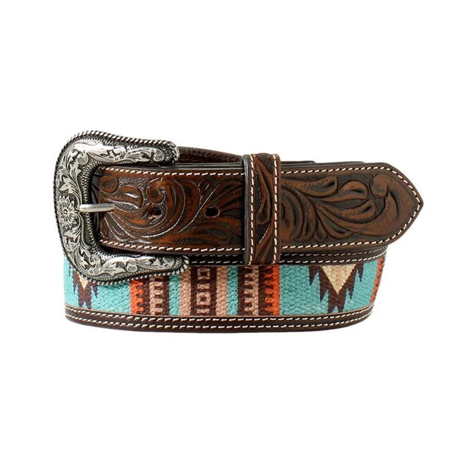 Ariat Ladies Belt -Southwestern Pattern Blanket Inlay A1563002