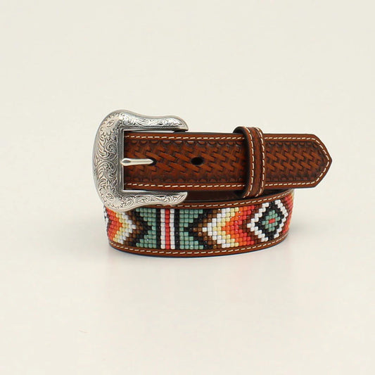 Nocona Kids Belt - Multi Colored Inlay, N4441108