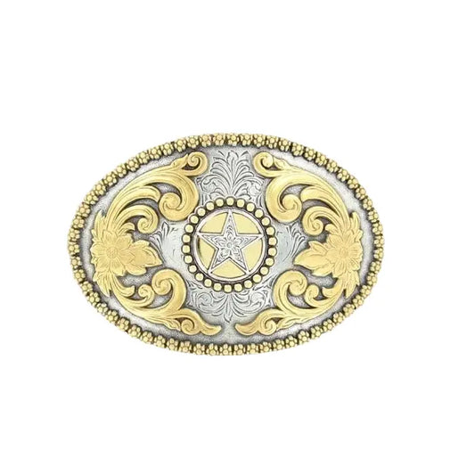 Nocona Buckle - Star, Oval, 3756644