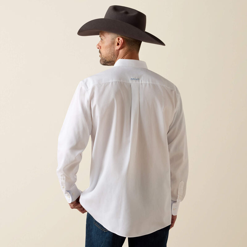 Ariat Men's White Button Down Shirt