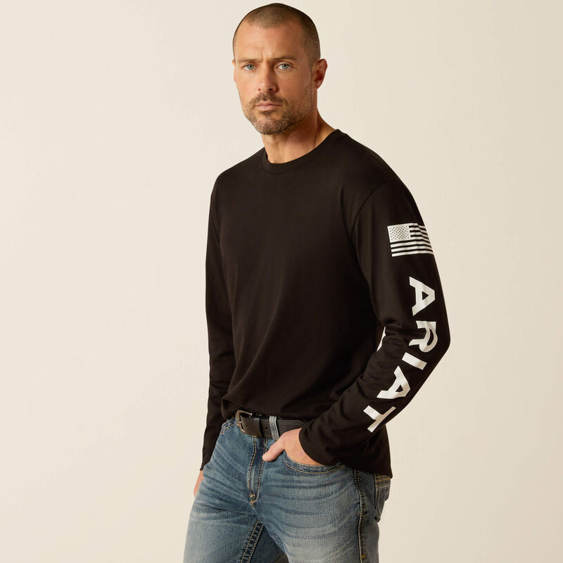 10054193 | Ariat Mens Elevated Shirt - Black