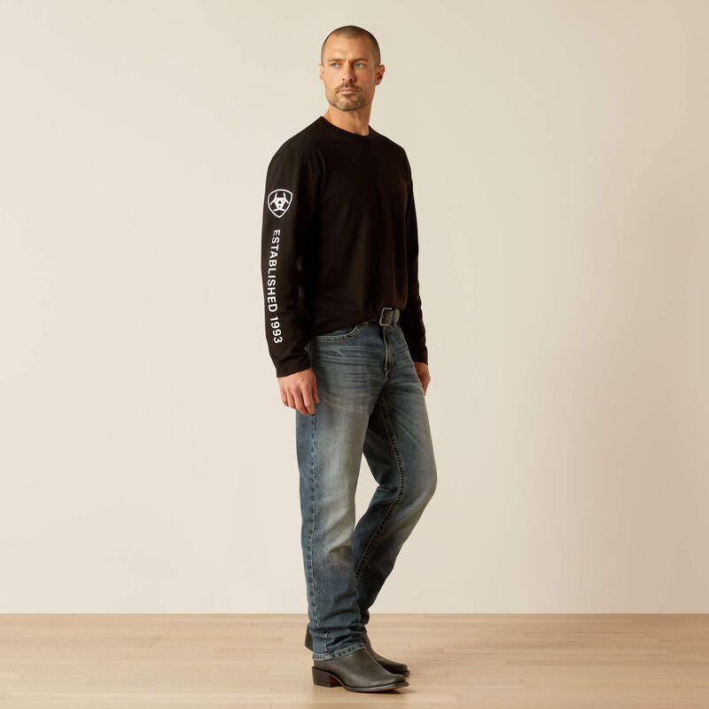 10054193 | Ariat Mens Elevated Shirt - Black