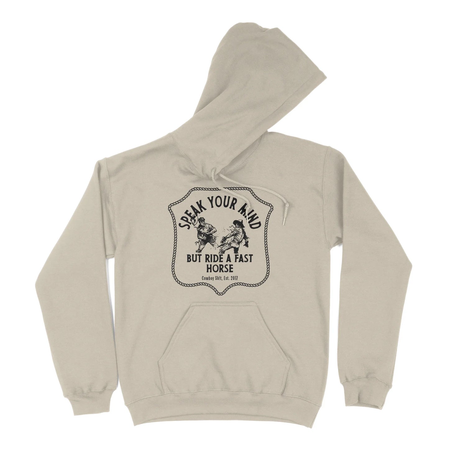 Cowboy Sh*t Unisex “Speak Your Mind” Hoodie, 230