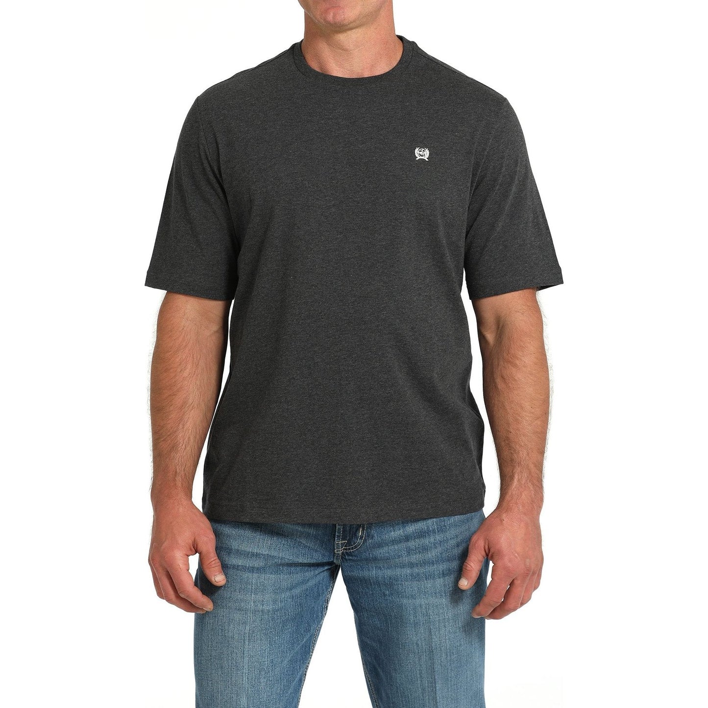 Cinch Men’s T-shirt Heather Black MTK1650001