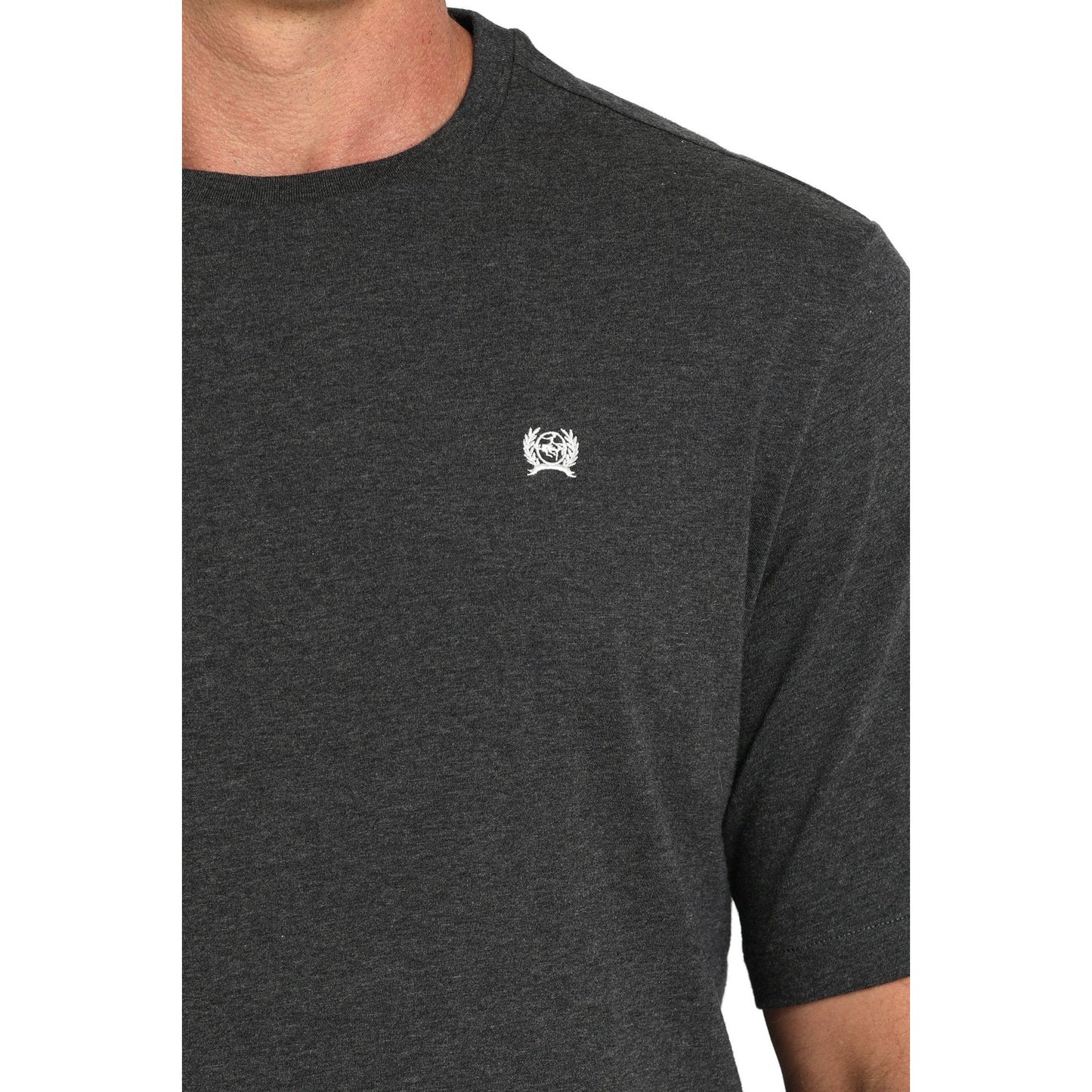 Cinch Men’s T-shirt Heather Black MTK1650001