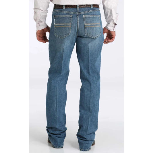 * Men’s Cinch White Lable, Relaxed, Mid Rise, Stright Leg, Indigo MB92834060