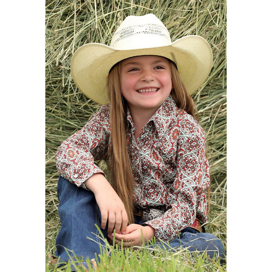 Cruel Girl, Girl’s Long Sleeve, Rhinestone Snaps CTW8040012