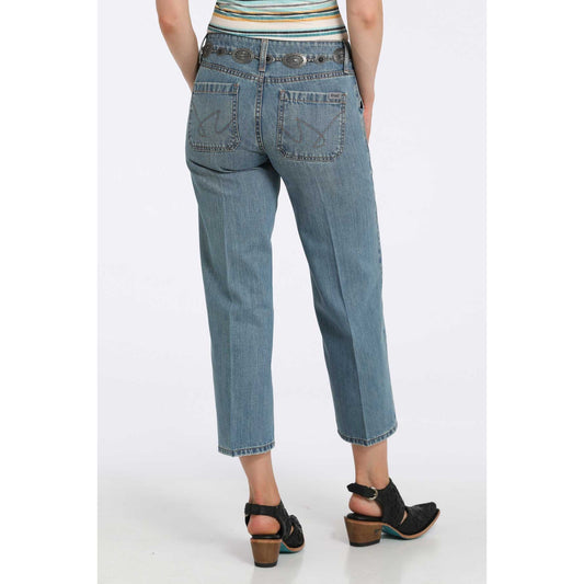 * Cruel Denim Ladies Crop Jean - Hannah - Moderate Rise, Indigo, CB75654001