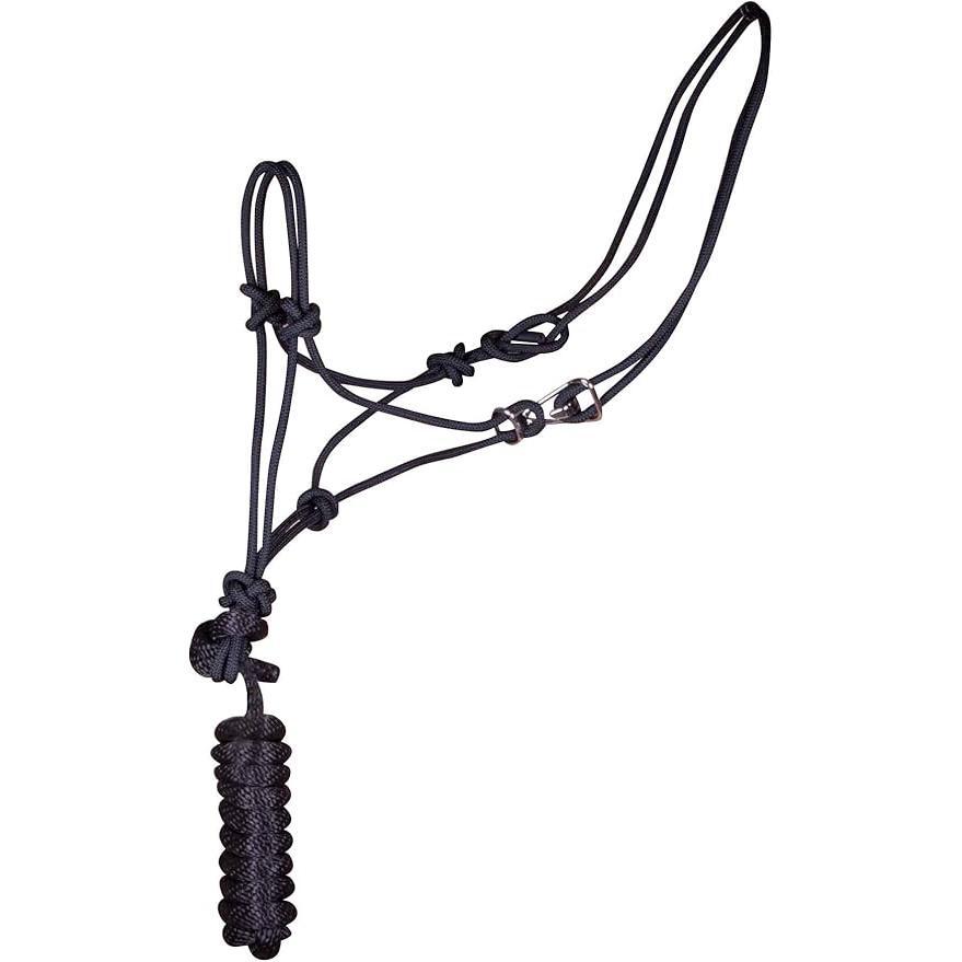 Easy On Halter, Quick Release, by Mustang 8009 Red or Black
