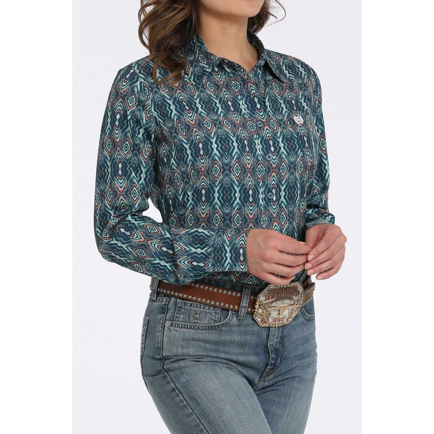 Cinch Women's ArenaFlex Long Sleeve Western Shirt MSW9163033